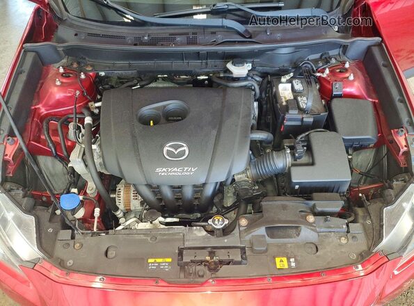 JM1DKFB7XJ0317410 2018 MAZDA CX-3 Red უკანა სალონის ხედი