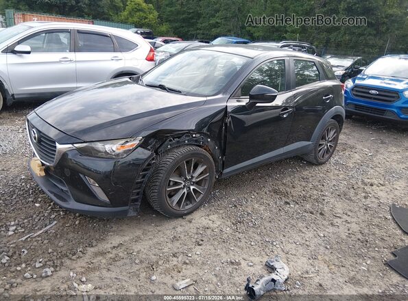 JM1DKFC70H0141895 2017 MAZDA CX-3 Black Передня ліва чверть