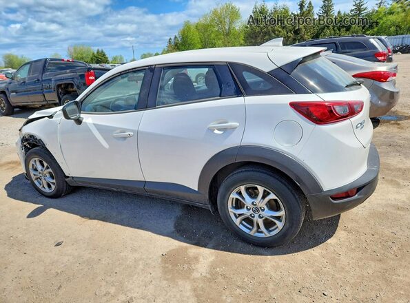 JM1DKFC70H0170815 2017 MAZDA CX-3 Белый Задняя левая четверть
