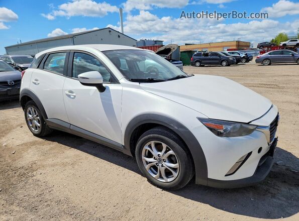 JM1DKFC70H0170815 2017 MAZDA CX-3 Белый Передняя правая четверть