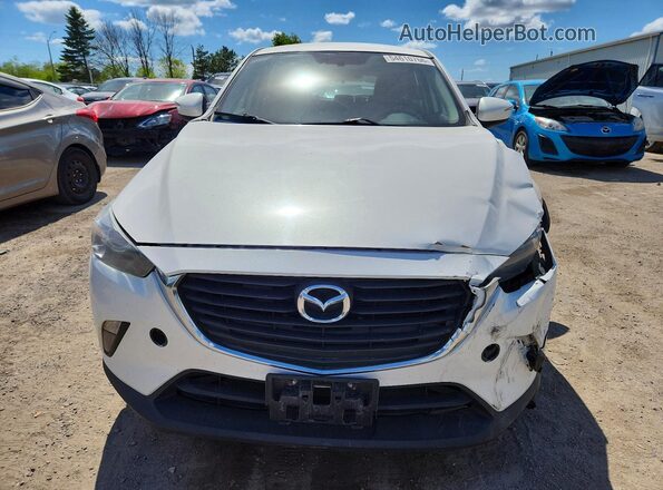 JM1DKFC70H0170815 2017 MAZDA CX-3 Белый Вид спереди