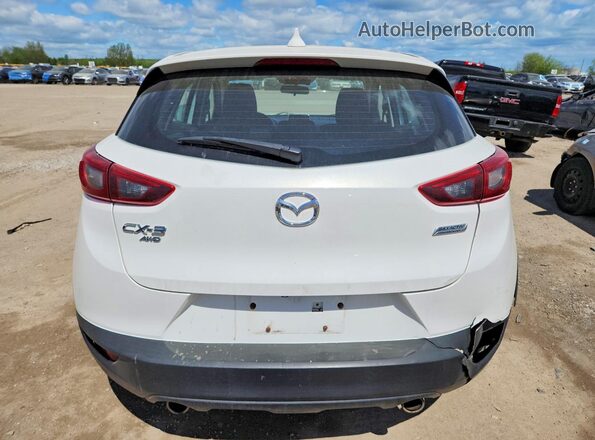 JM1DKFC70H0170815 2017 MAZDA CX-3 Белый Вид сзади