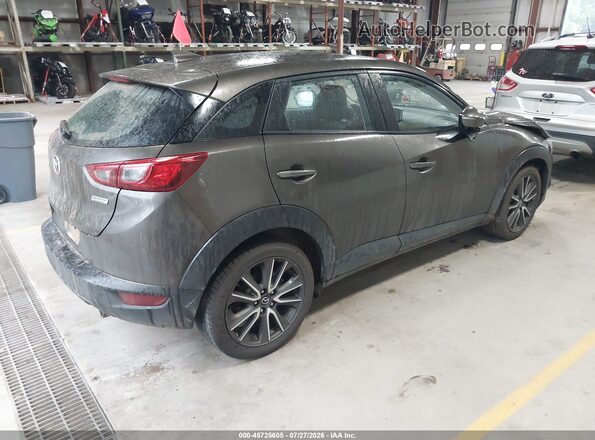 JM1DKFC70H0170863 2017 MAZDA CX-3 Brown Trasero derecho