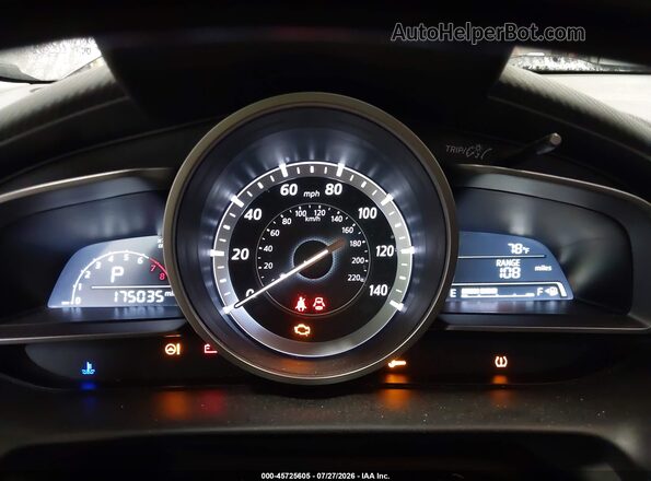 JM1DKFC70H0170863 2017 MAZDA CX-3 Brown Vista de los asientos traseros