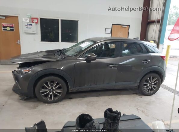 JM1DKFC70H0170863 2017 MAZDA CX-3 Brown Vista interior de 360 grados
