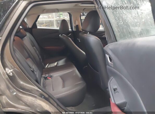 JM1DKFC70H0170863 2017 MAZDA CX-3 Brown Vista de la etiqueta del VIN