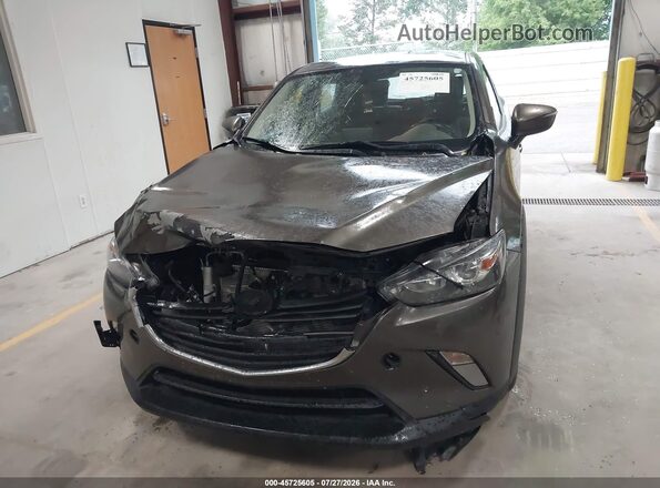 JM1DKFC70H0170863 2017 MAZDA CX-3 Brown Vista del cuadro de instrumentos