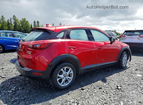 JM1DKFC70M1513370 2021 MAZDA CX-3 Burgundy უკანა მარჯვენა