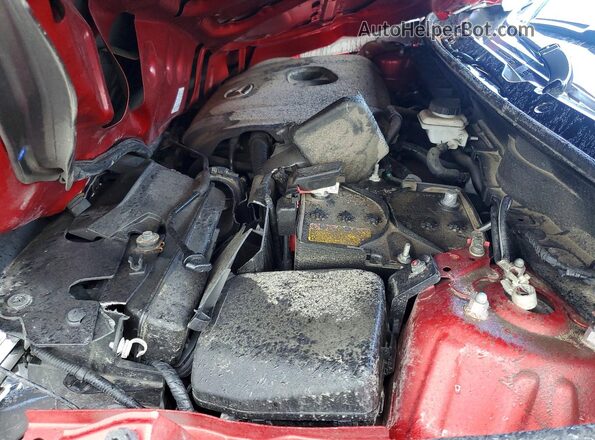JM1DKFC70M1513370 2021 MAZDA CX-3 Burgundy უკანა სალონის ხედი