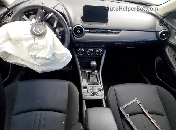 JM1DKFC70M1513370 2021 MAZDA CX-3 Burgundy წინა პანელის ხედი