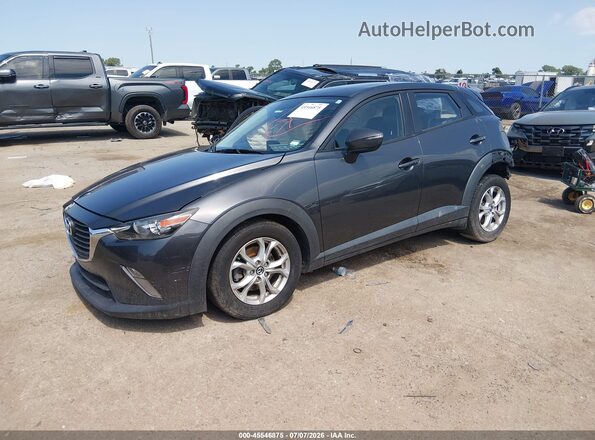 JM1DKFC71G0134033 2016 MAZDA CX-3 Gray Передня ліва чверть