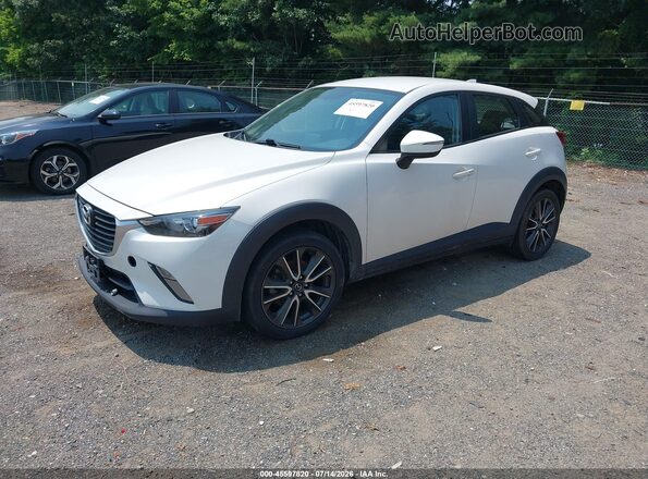 JM1DKFC71H0161119 2017 MAZDA CX-3 White Передня ліва чверть