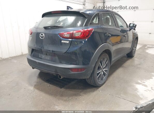 JM1DKFC71H0176588 2017 MAZDA CX-3 Blue Հետևի աջ