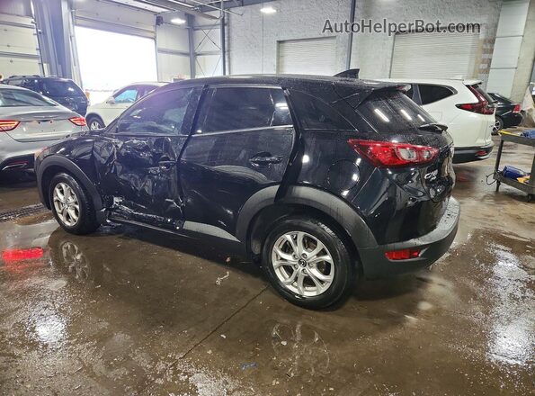 JM1DKFC71K1448090 2019 MAZDA CX-3 Черный Задняя левая четверть