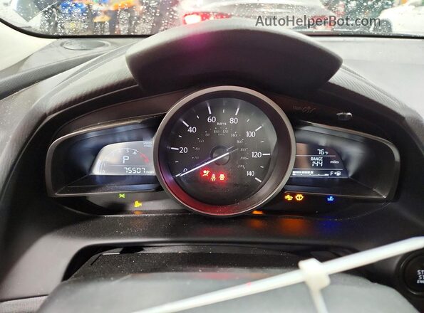 JM1DKFC71K1448090 2019 MAZDA CX-3 Черный Вид щитка приборов