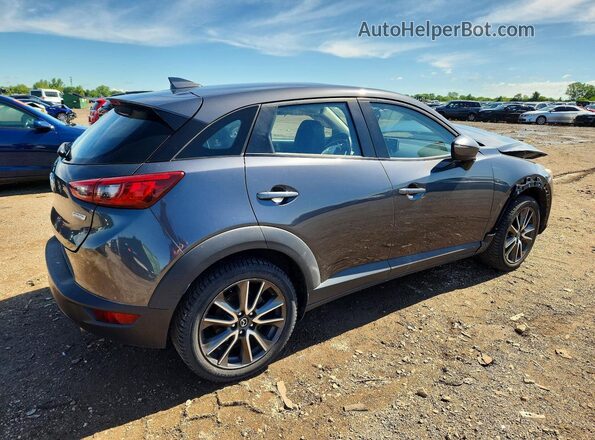 JM1DKFC72H0161419 2017 MAZDA CX-3 Серый Задняя правая четверть