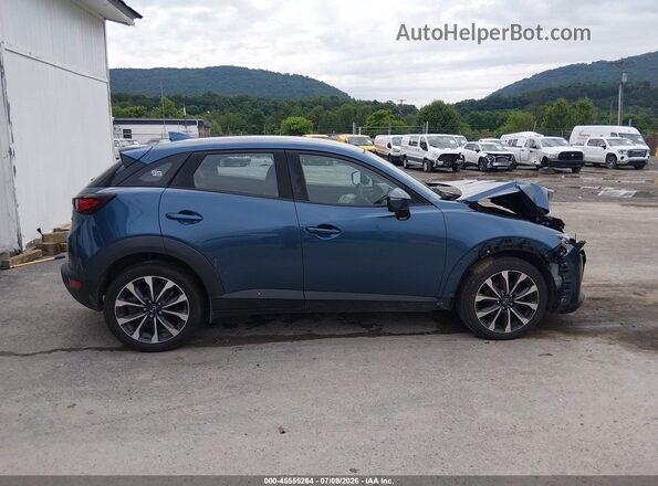 JM1DKFC72K1453167 2019 MAZDA CX-3 Blue Widok zestawu wskaźników
