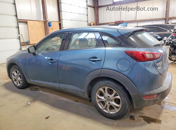 JM1DKFC72L1469838 2020 MAZDA CX-3 Blue უკანა მარცხენა