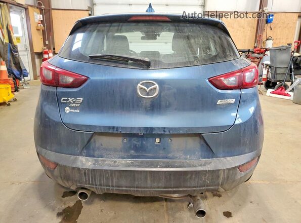 JM1DKFC72L1469838 2020 MAZDA CX-3 Blue უკანა ხედი