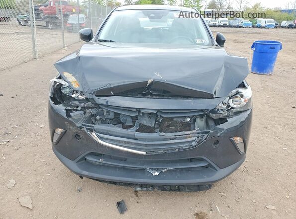 JM1DKFC73J1305673 2018 MAZDA CX-3 Черный Вид спереди