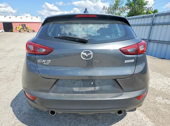 JM1DKFC73K0430437 2019 MAZDA CX-3 Gray Vista trasera
