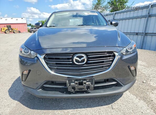 JM1DKFC73K0430437 2019 MAZDA CX-3 Gray Vista frontal