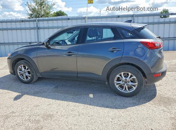 JM1DKFC73K0430437 2019 MAZDA CX-3 Gray Trasero izquierdo