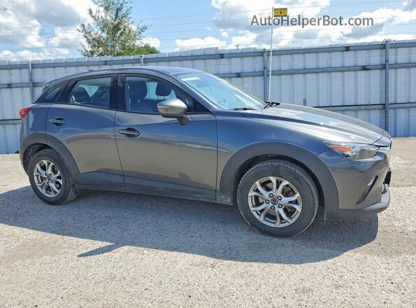 JM1DKFC73K0430437 2019 MAZDA CX-3 Gray Delantero derecho