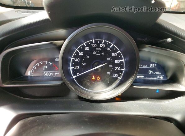 JM1DKFC73K0430437 2019 MAZDA CX-3 Gray Vista del cuadro de instrumentos