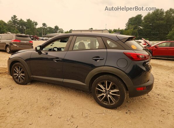 JM1DKFC74H0162040 2017 MAZDA CX-3 Синий Задняя левая четверть