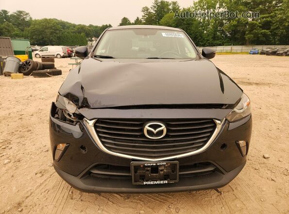 JM1DKFC74H0162040 2017 MAZDA CX-3 Синий Вид спереди