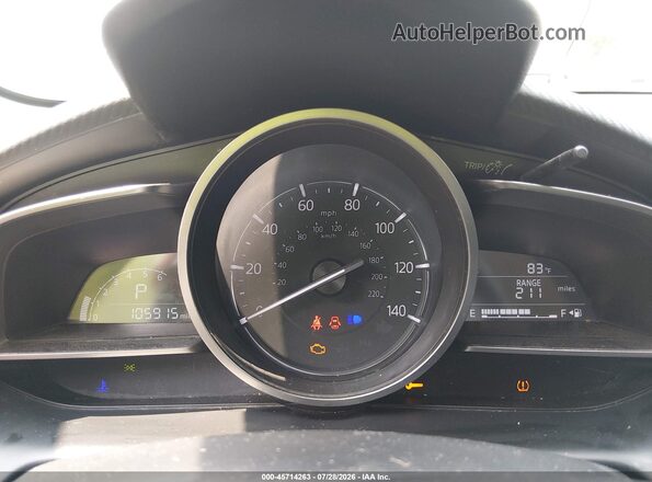 JM1DKFC74J0331818 2018 MAZDA CX-3 Gray Widok tylnych siedzeń
