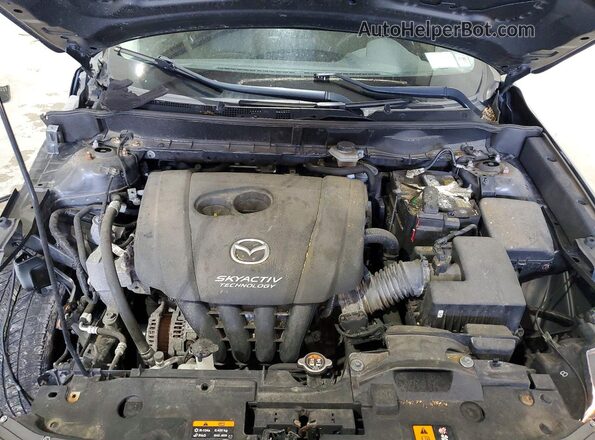 JM1DKFC75K1457696 2019 MAZDA CX-3 Gray Widok wnętrza z tyłu