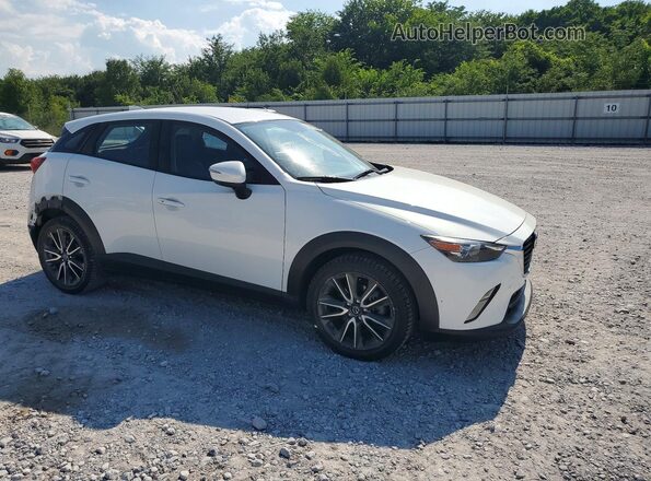 JM1DKFC76H0145076 2017 MAZDA CX-3 White Delantero derecho