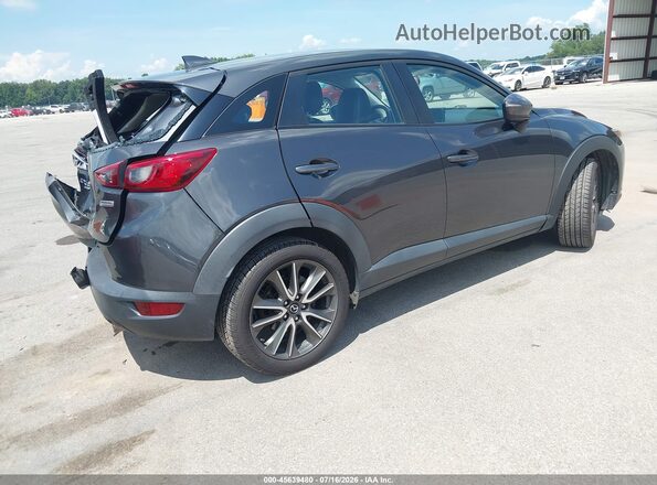 JM1DKFC77H0174554 2017 MAZDA CX-3 Серый Задняя правая четверть