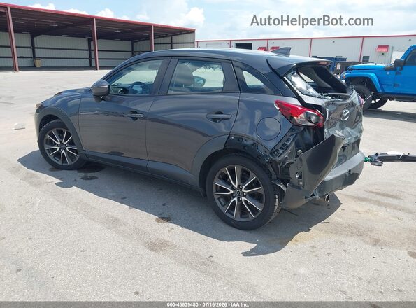 JM1DKFC77H0174554 2017 MAZDA CX-3 Серый Задняя левая четверть