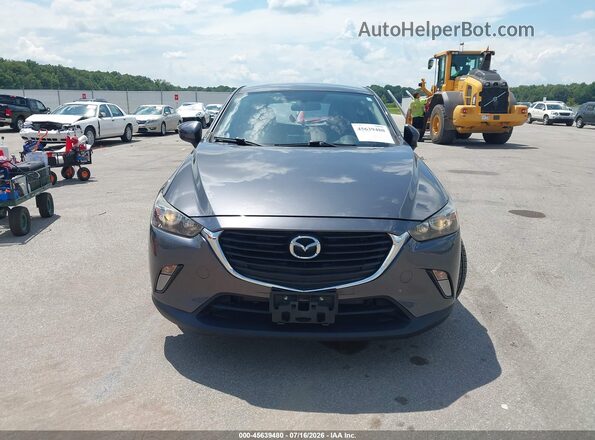 JM1DKFC77H0174554 2017 MAZDA CX-3 Серый Вид задней части салона