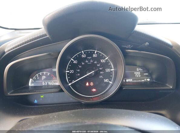 JM1DKFC77J0303978 2018 MAZDA CX-3 Gray Vista de los asientos traseros