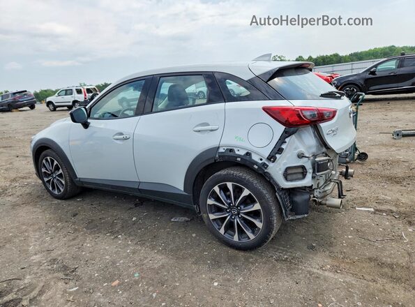 JM1DKFC77K1420147 2019 MAZDA CX-3 White Rear left