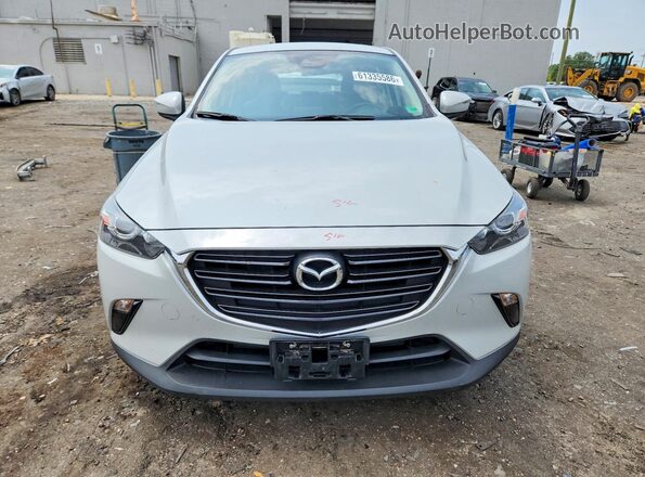 JM1DKFC77K1420147 2019 MAZDA CX-3 White Front view