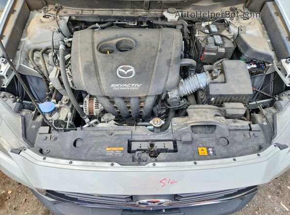 JM1DKFC77K1420147 2019 MAZDA CX-3 White Engine compartment view