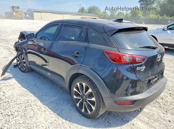 JM1DKFC78K0405095 2019 MAZDA CX-3 Black Հետևի ձախ