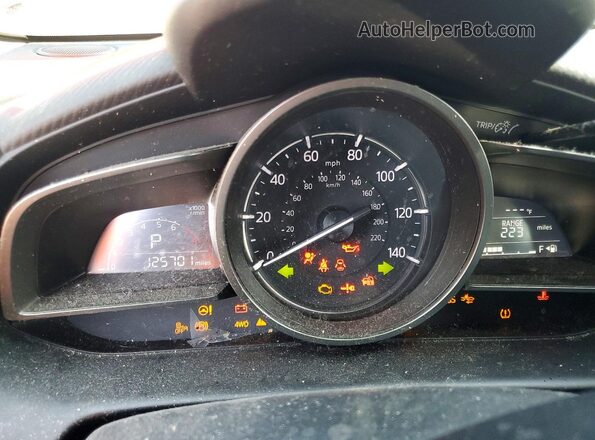 JM1DKFC78K0405095 2019 MAZDA CX-3 Black Սարքավորումների վահանակի տեսք