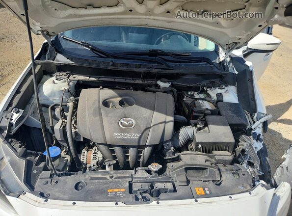 JM1DKFC79K0434492 2019 MAZDA CX-3 Белый Вид задней части салона