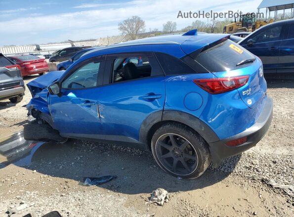 JM1DKFC7XG0129252 2016 MAZDA CX-3 Blue Tył lewy
