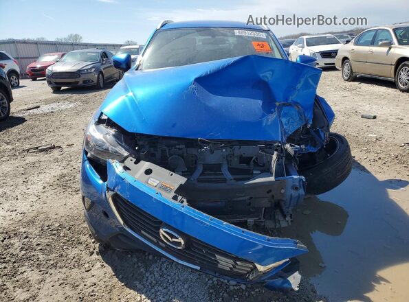 JM1DKFC7XG0129252 2016 MAZDA CX-3 Blue Widok z przodu