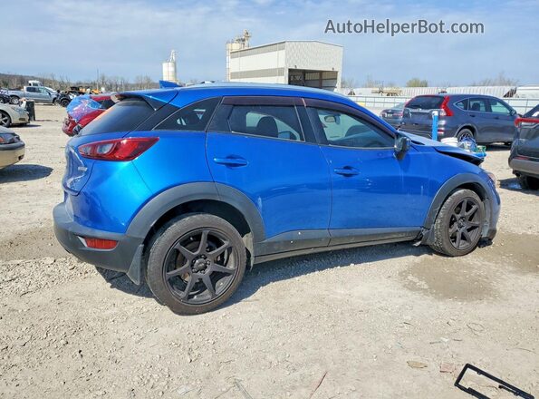 JM1DKFC7XG0129252 2016 MAZDA CX-3 Blue Tył prawy