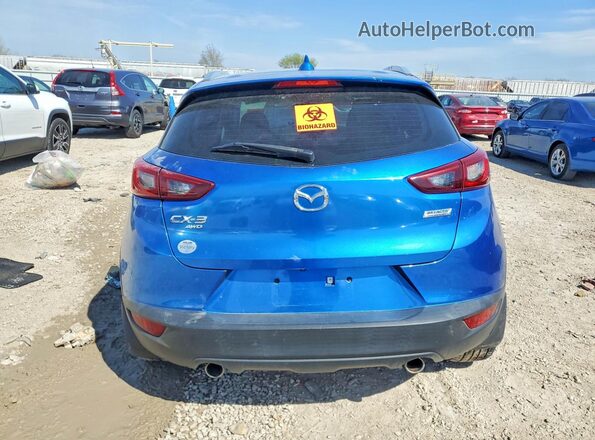 JM1DKFC7XG0129252 2016 MAZDA CX-3 Blue Widok z tyłu