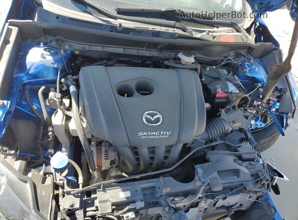 JM1DKFC7XG0129252 2016 MAZDA CX-3 Blue Widok wnętrza z tyłu