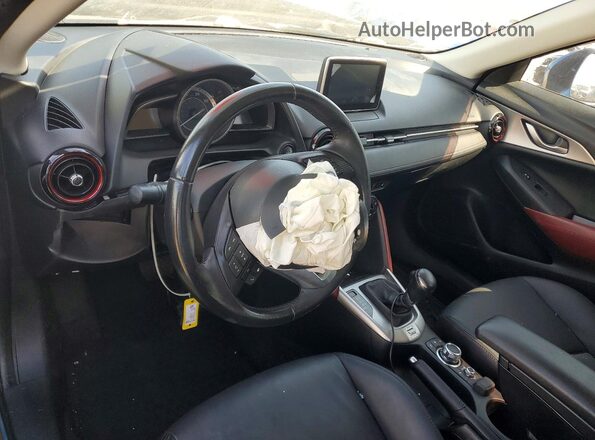 JM1DKFC7XG0129252 2016 MAZDA CX-3 Blue Widok deski rozdzielczej